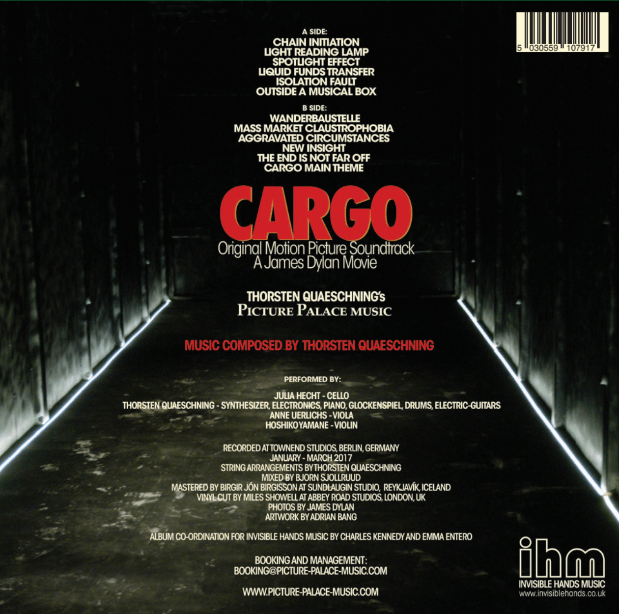 THORSTEN QUAESCHNING - Cargo (original soundtrack recording)
